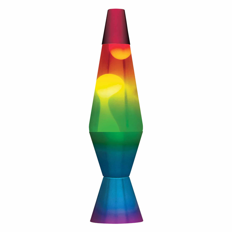 14.5” LAMP RAINBOW – WHITE/CLEAR/TRICOLOR G0