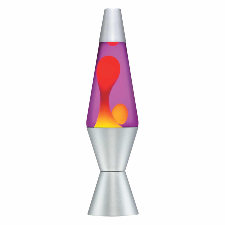 14.5” LAMP – YELLOW/PURPLE/SILVER Z7